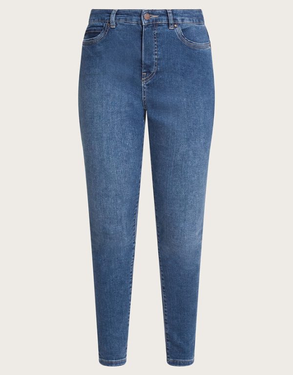 Monsoon Iris Regular-Length Skinny Jeans Blue - Image 5