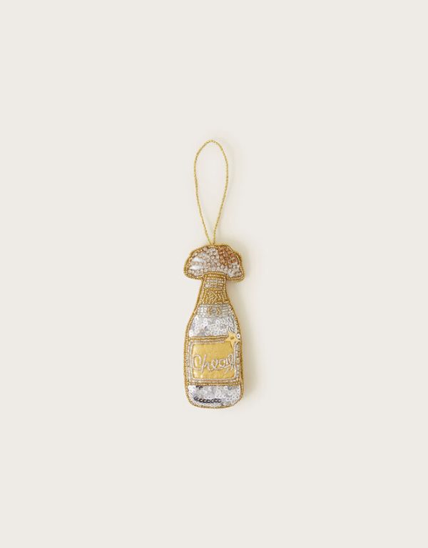 Monsoon Champagne Hanging Decoration