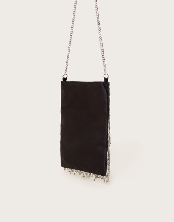 Monsoon Cosmo Embellished Fringe Phone Bag - Image 2