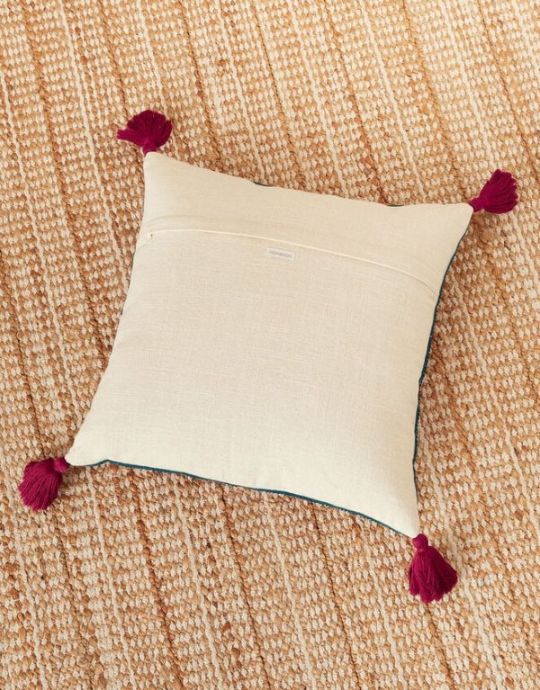 Monsoon Zainab Embroidered Square Cushion - Image 2