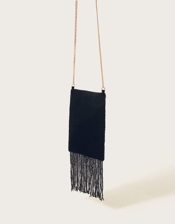 Monsoon Fringe Phone Cross-Body Bag - Image 3