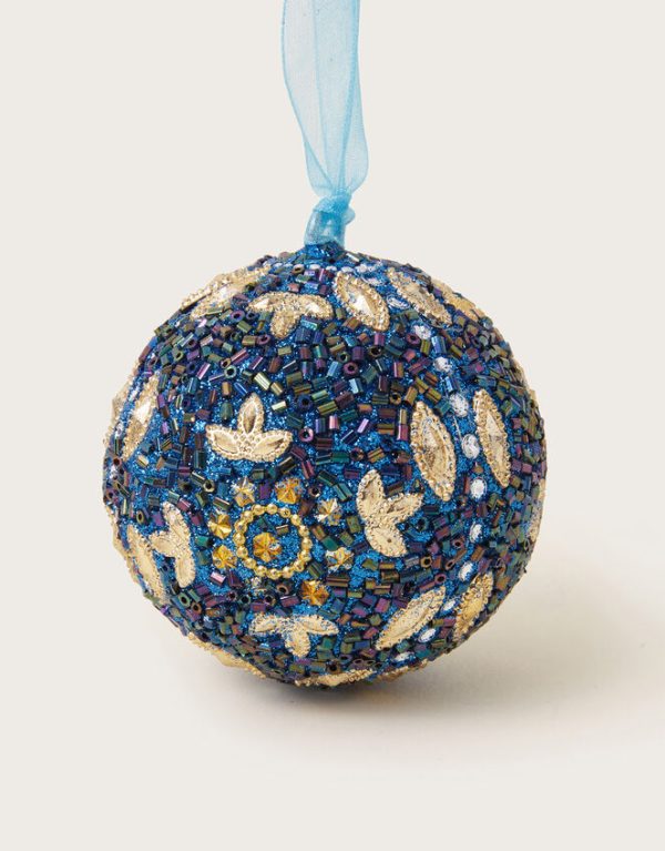 Monsoon Embellished Bead Bauble - Image 2