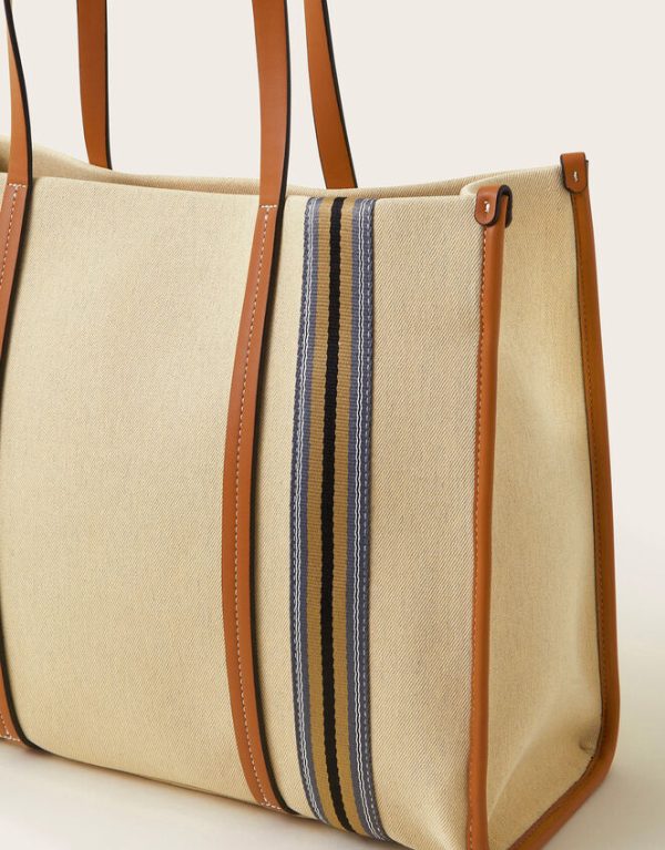 Monsoon Clara Stripe Tote - Image 4