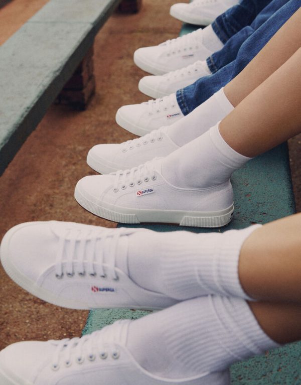 Monsoon Superga 2750 Cotu Classic Trainers White - Image 6