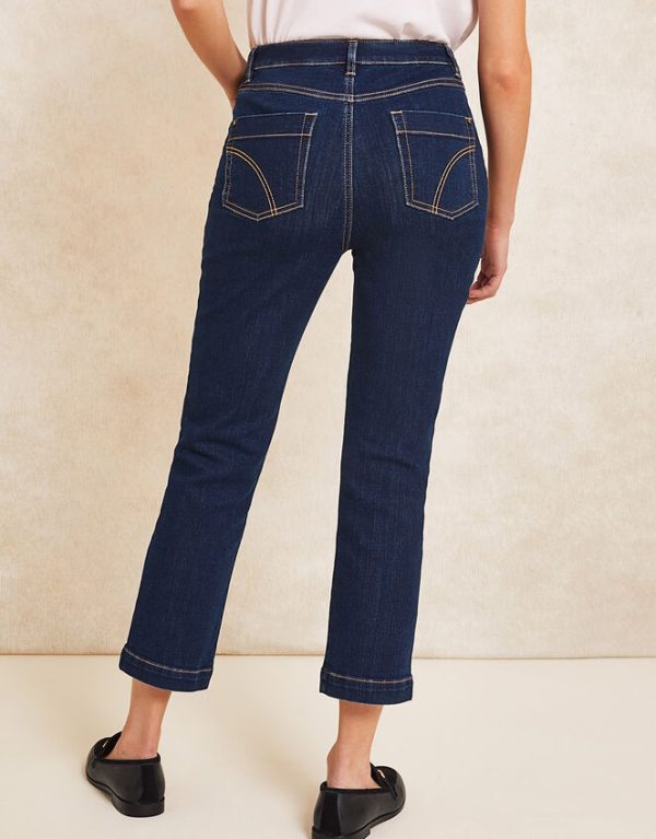 Monsoon Safaia 7/8 Denim Jeans Blue - Image 3