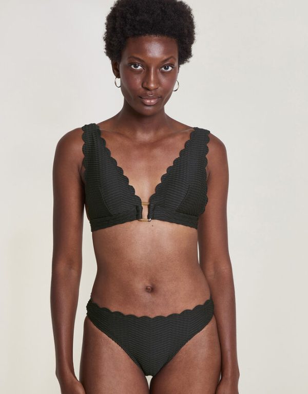 Monsoon Una Bikini Top Black - Image 2