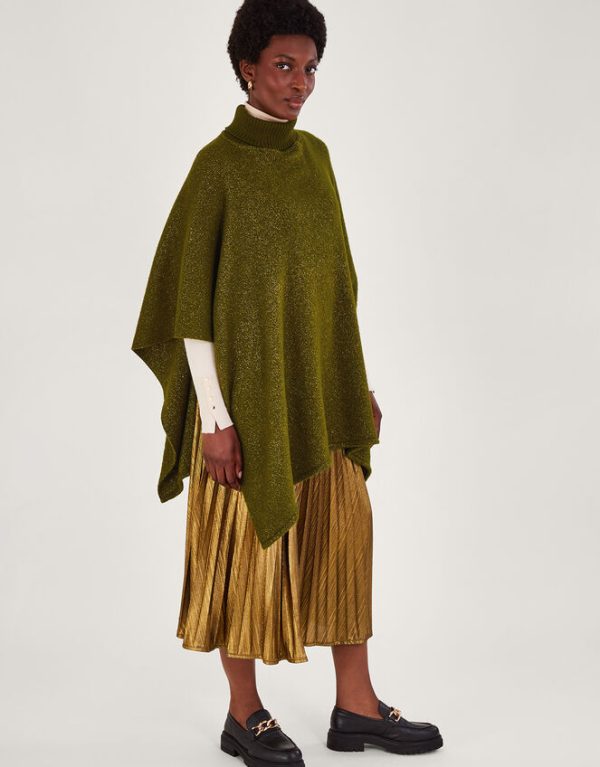 Monsoon Metallic Poncho - Image 2