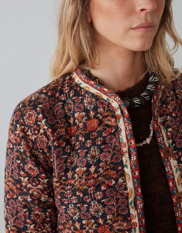 Monsoon Maison Hotel Floral Print Jacket Multi - Image 3