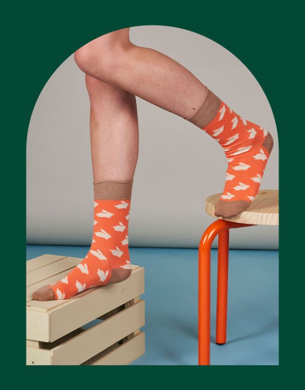 Monsoon Catherine Tough Rabbit Print Socks