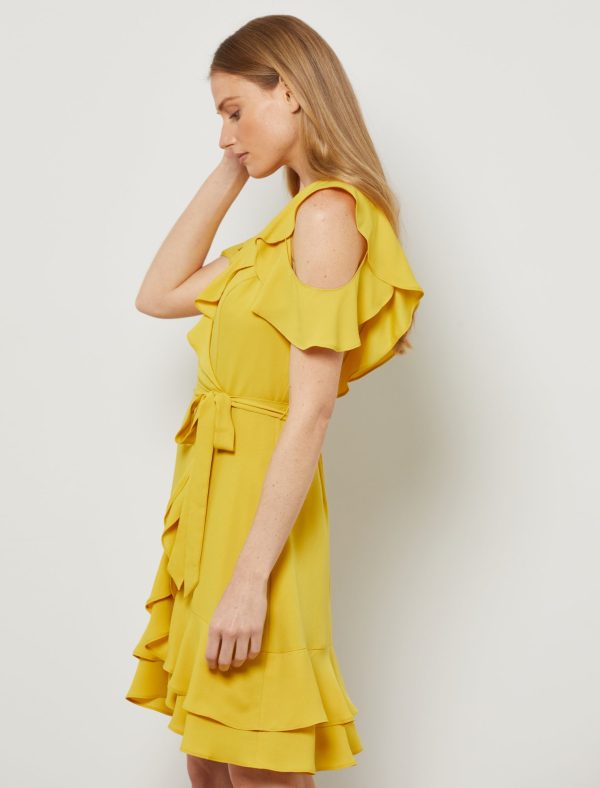 Bcbg Ashlyn Ruffle Dress - Image 3