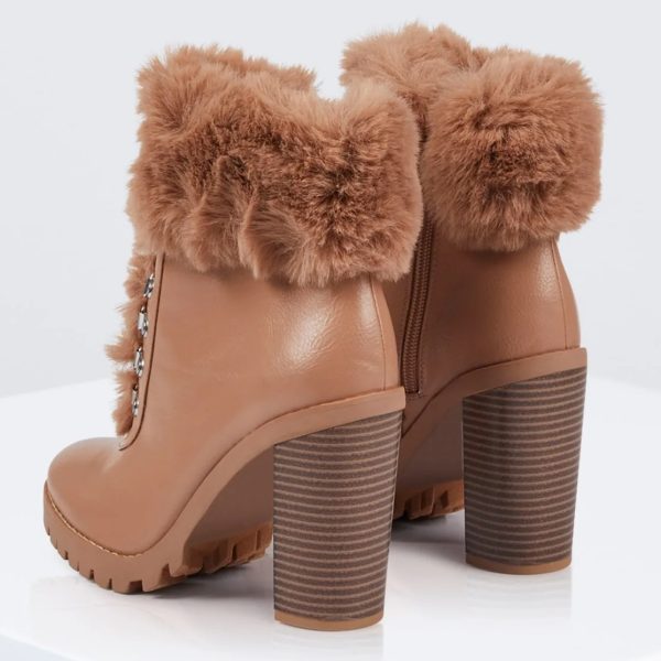 BCBG PELICA BOOTIE BCBGENERATION - TAN - Image 2