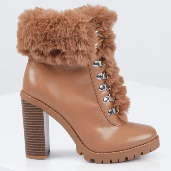 BCBG PELICA BOOTIE BCBGENERATION - TAN - Image 3