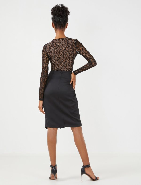 Bcbg Belle Satin Skirt - Image 10