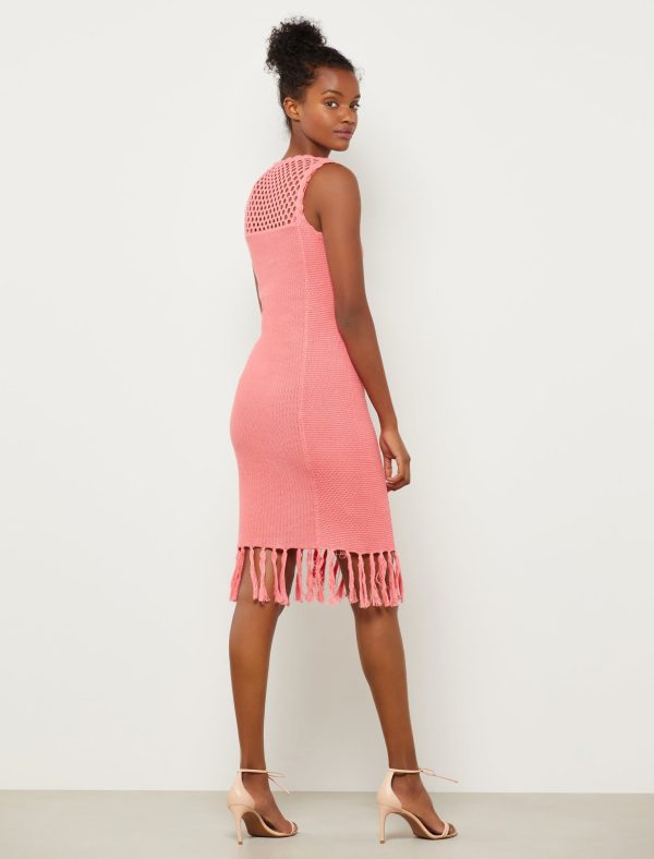 Bcbg Vita Crochet Tassel Dress - Image 4