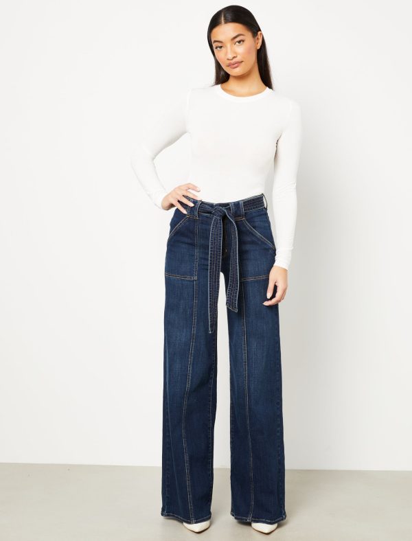 Bcbg Wide Leg Jean