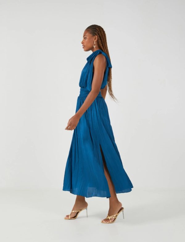 BCBG XENIA HALTER MAXI DRESS - Image 3