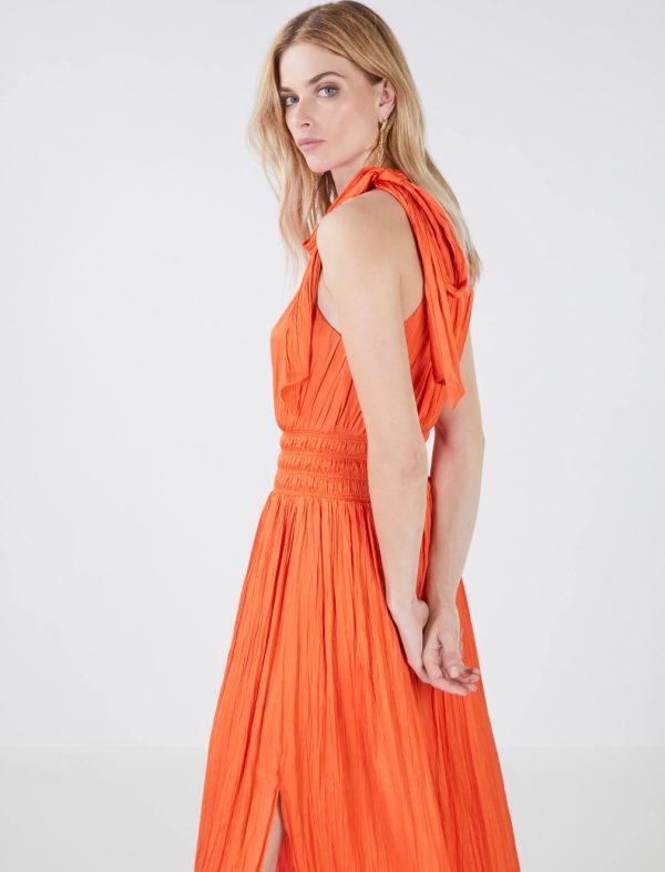 BCBG XENIA SLEEVELESS DRESS - FIRE CRACKER - Image 3