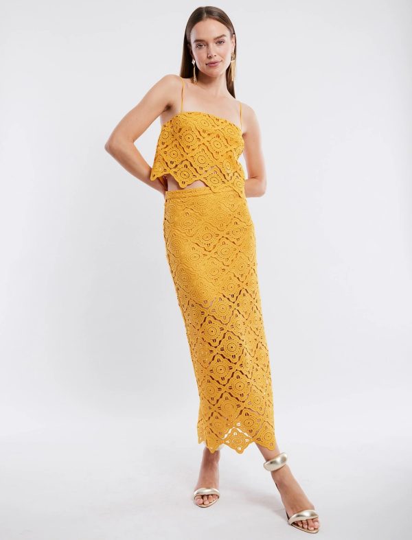 FEELTA LANAI SKIRT - GOLD