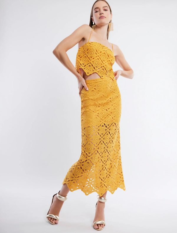 FEELTA LANAI SKIRT - GOLD - Image 2