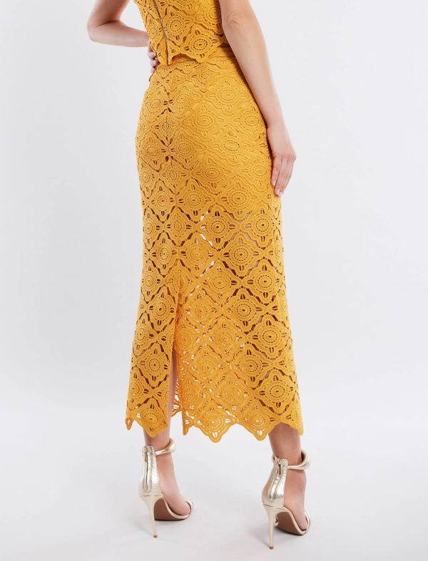 FEELTA LANAI SKIRT - GOLD - Image 4