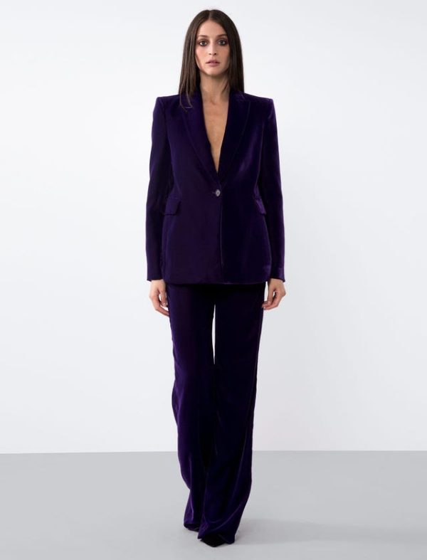 Bcbg VELVET TAILORING BLAZER