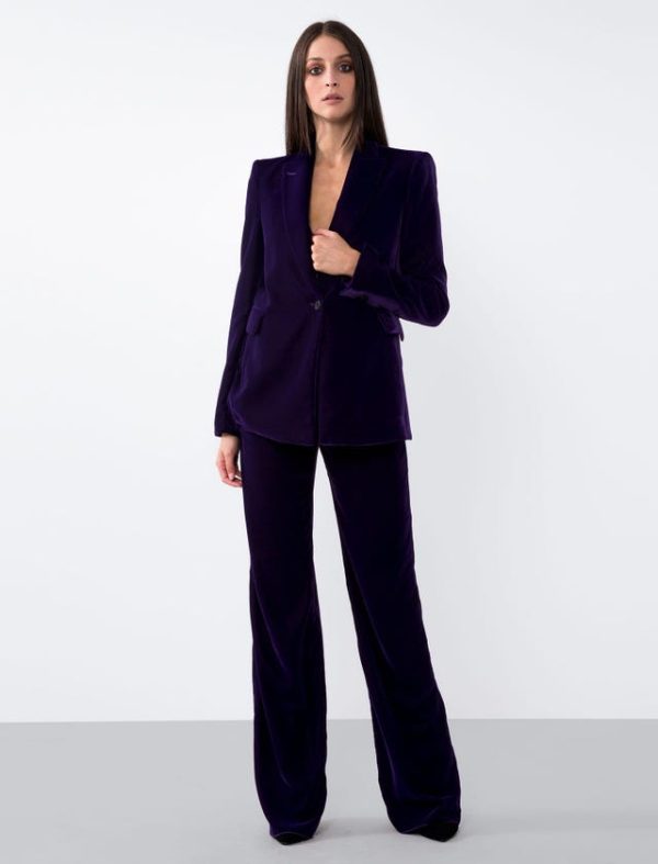 Bcbg VELVET TAILORING BLAZER - Image 2