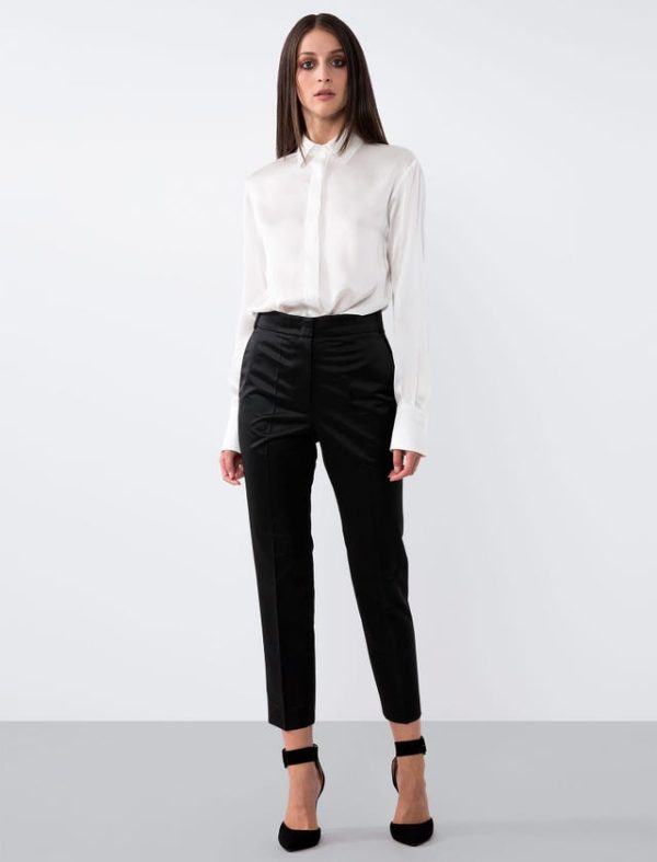 Bcbg WOOL/VISCOSE CROPPED PANT - Image 2