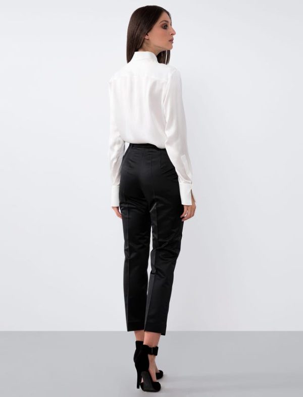 Bcbg WOOL/VISCOSE CROPPED PANT - Image 3