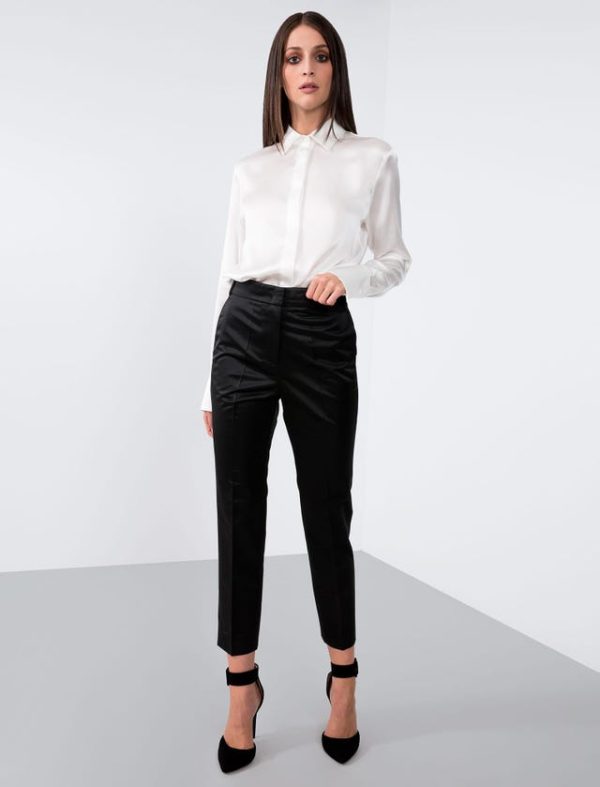 Bcbg WOOL/VISCOSE CROPPED PANT - Image 5