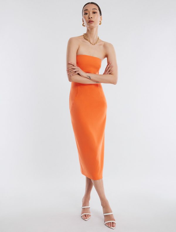 Bcbg Zane Strapless Midi Dress - Image 2