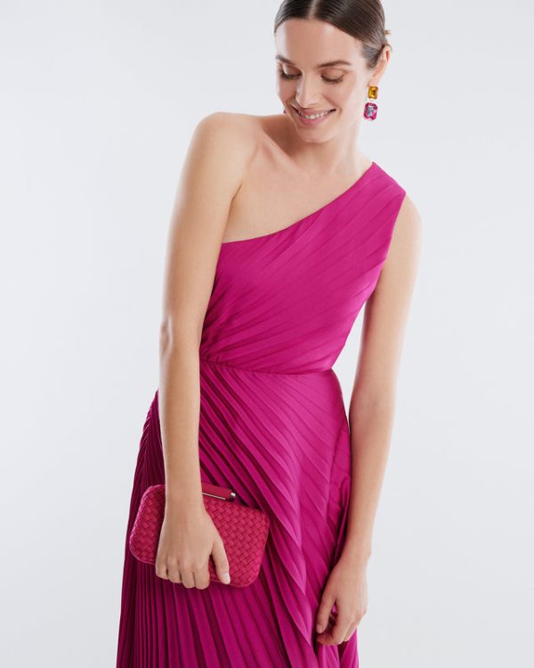 Bcbg Gown Acacia One Shoulder Satin - Image 2