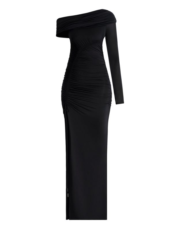 Bcbg 2025 Pallas One Shoulder Ruched Gown - Image 7