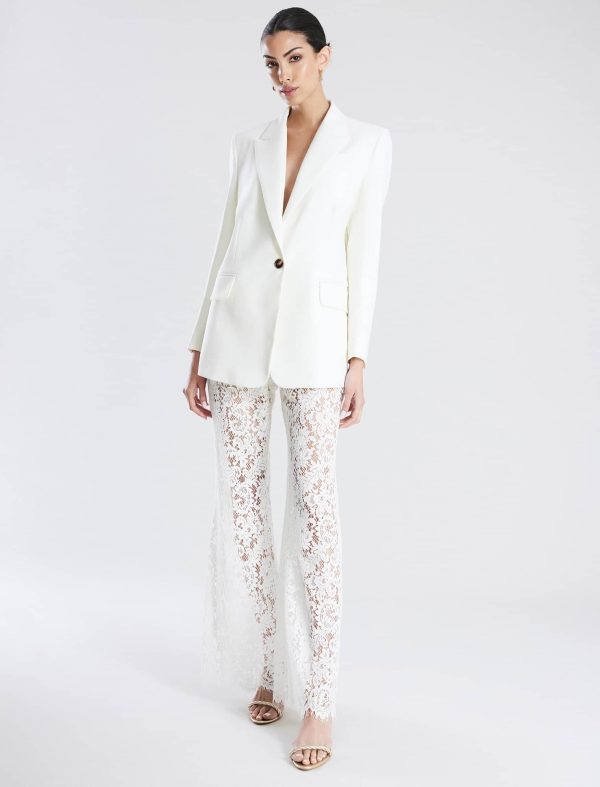 Bcbg Wide-Leg Lace Pant - Image 5