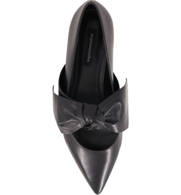 Bcbg Prely Pointed Toe Flat Black - Image 5