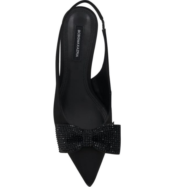 Bcbg Archie Pointed Toe Slingback Pump Black - Image 4