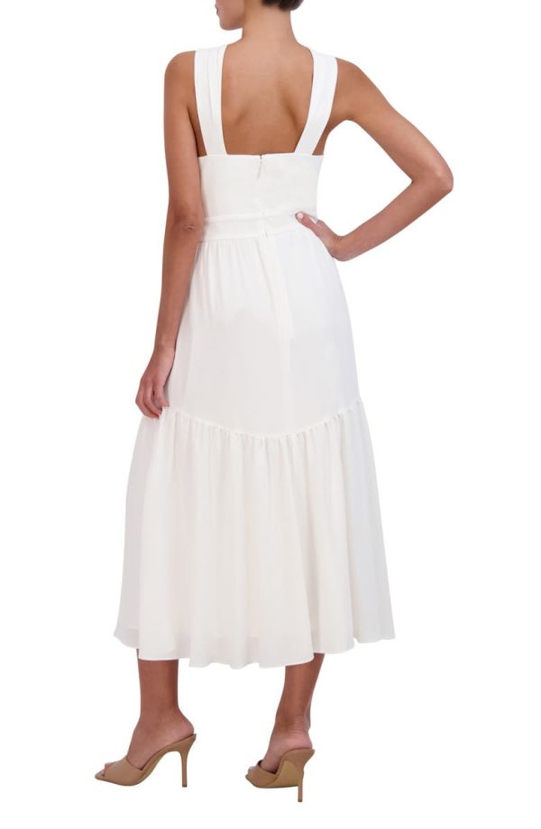 Bcbg Sleeveless A-Line Dress Gardenia - Image 2