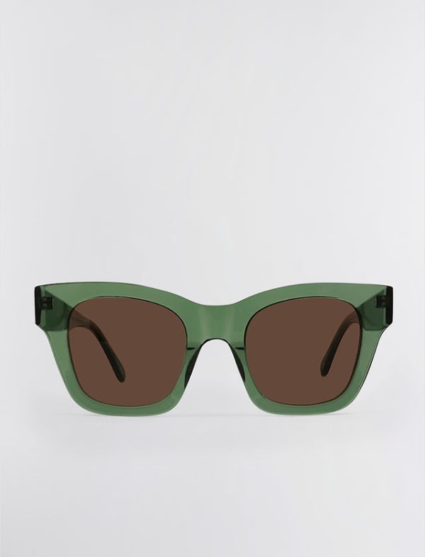 Bcbg Modern Muse Square Sunglasses Sage - Image 3