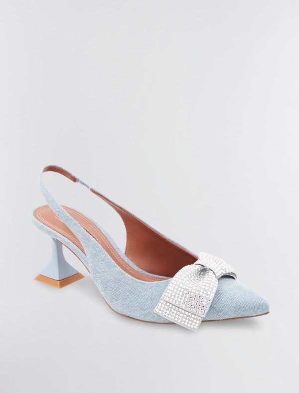 Bcbg Archie Pump Heel Denim