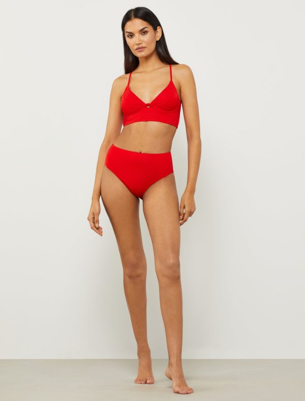 Bcbg Charlie Textured High-Waisted Bottom - Image 2