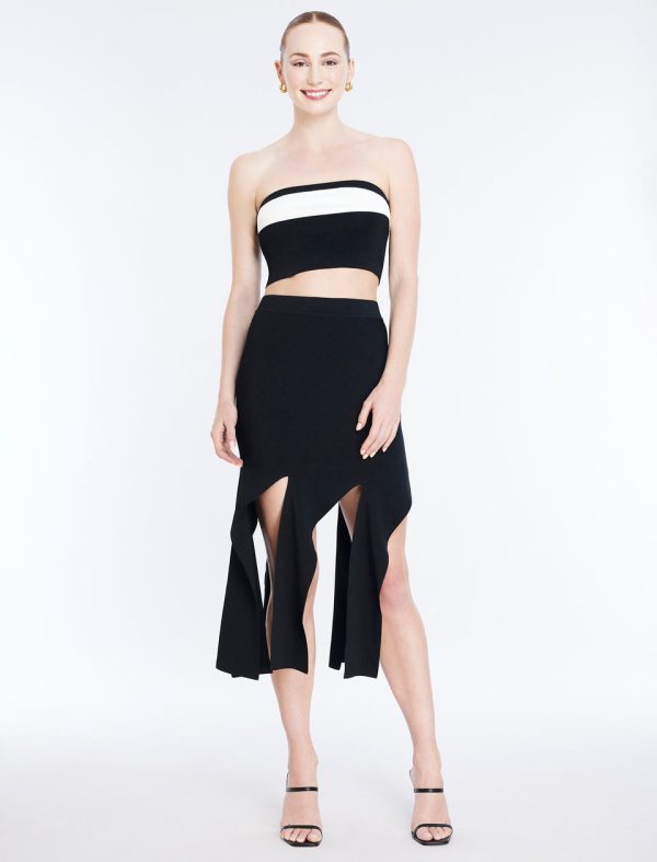 Bcbg Frangella Knit Skirt Black - Image 2