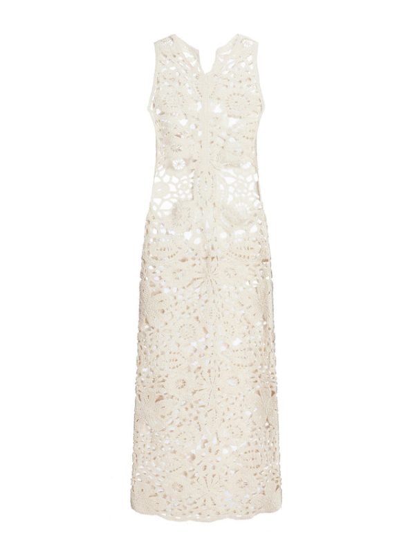 Bcbg Rafaela Lace Dress Natural - Image 7