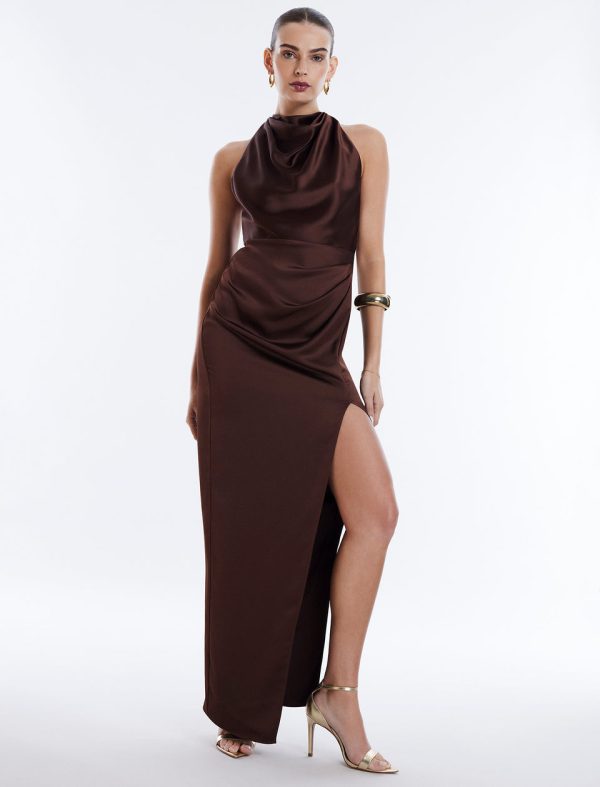 Bcbg Allison Cowl Neck Evening Gown - Image 2