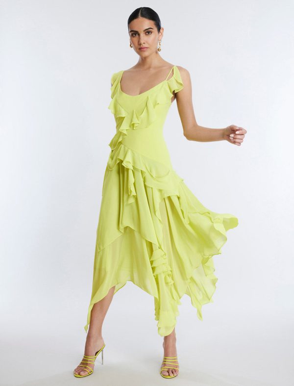 Bcbg Annabel Ruffle Dress - Image 2