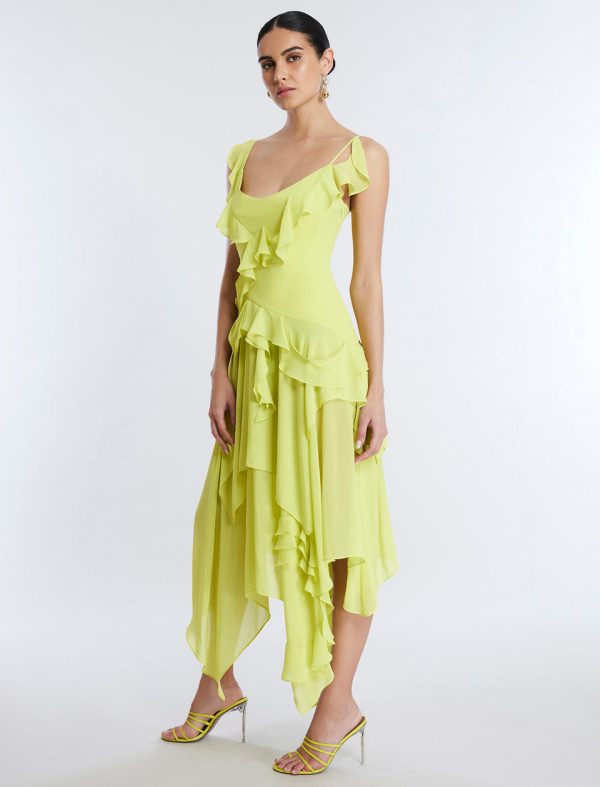 Bcbg Annabel Ruffle Dress - Image 3