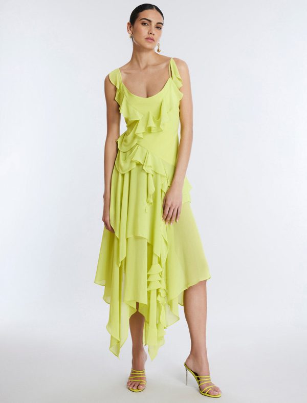 Bcbg Annabel Ruffle Dress - Image 5