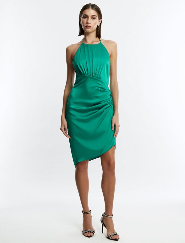 Bcbg Anwen Ruched Mini Dress