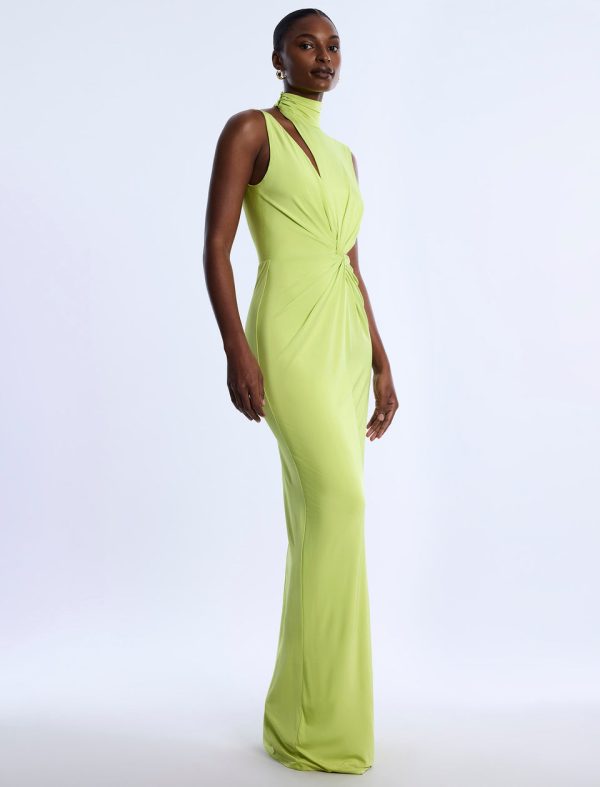 Bcbg 2025 Asymmetrical  Jersey Gown - Image 3