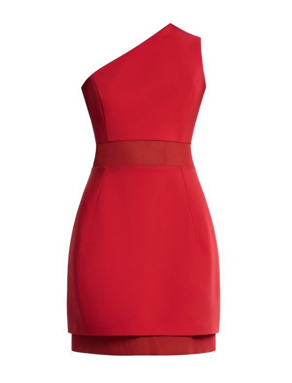 Bcbg 2025 One Shoulder Mini Dress - Image 8