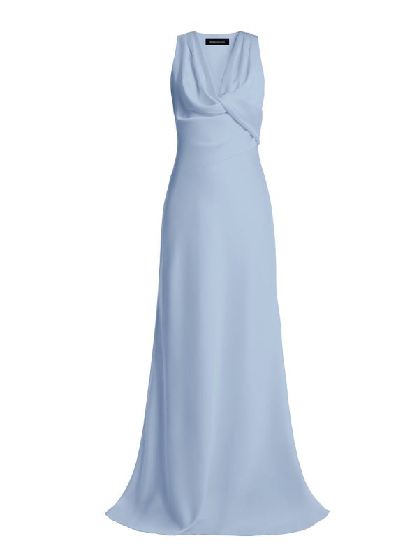 Bcbg 2025 Cowl Neck Halter Gown - Image 8