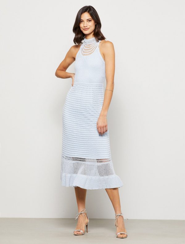 Bcbg Ara Crochet Midi Dress - Image 3